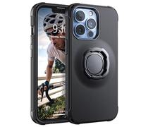 TUSITA Lock Case Designed for Apple iPhone 13 Pro - Bicycle Mount Protective Twist Lock Cover - Outdoor Lovers partner Black