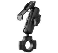 TUSITA Motorcycle GPS Mount - Holder Compatible with Garmin Handheld GPS - Double Socket Arm Medium, Handlebar Base