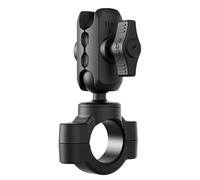 TUSITA Motorcycle Handlebar Mount - Small Base with Double Socket Arm Short - 1" B Size