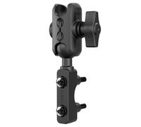 TUSITA Motorcycle Mount Brake Clutch Reservoir Ball Base B Size 1", Double Socket Arm - B Size Short