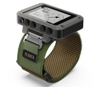 TUSITA Wrist Straps Compatible with Garmin Foretrex 601 701 801 901 Wrist-mounted GPS - Tactical Ranger Green