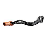 Tusk Folding Shift Lever Black/Orange Tip - Fits: KTM 65 SX 1998-2008