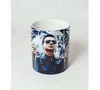 TusPersonalizables.com Ceramic Cup - Depeche, White, Classic, General Use, Dishwasher Safe, 1 count, 0.4 kg, Birthday Gift for Adults