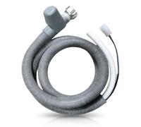 Tutamaz Aquastop Inlet Hose, 1.85 m Water Hose, Inlet Hose, Universal Dishwasher Hose, 3/4 Inch Straight/Angle 90 Degrees for Washing Machines, Dishwashers