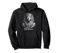 Tutankhamun Ancient Egypt Pharaoh King Portrait Pullover Hoodie