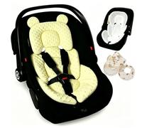 TuTaTiMANG Child Carriage Pad，Universal Soft Baby Car Seat Insert Pad，Mesh Liner for Stroller ，Car Seat, High Chair, Bassinet(Randomly Gifted with a Drool Towel as a Gift for The Baby)