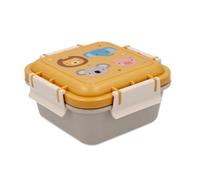 Tutete Large Children's Lunch Box 780 ml - School Lunch Box, Microwave and Dishwasher Safe, Airtight Closure, Ideal for Park or School, 100% BPA Free | Animal Friends