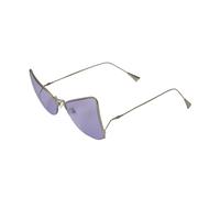 Tuthy A20S177 Woman Outlet sunglasses Metal Silver Violet Butterfly