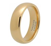 TUTISS 3mm 4mm 5mm 6mm 7mm 8mm 10mm Silver/Gold Tungsten Rings for Men Women Couple Fashion Jewelry Engagement Wedding Bands Domed Polished Comfort Fit, Tungsten Carbide, No Gemstone