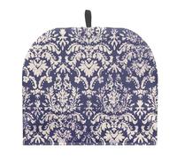 Tutolipy Boho Floral Print Teapot Cover Insulated Tea Cosy Warm Keep Tea Cozy Kitchen Home Decoration for Teapots Mugs Universal Fit Tea Kettle Quilt Purple