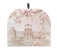 Tutolipy Domed Tea Cosy for Teapots Keep Warm Teapot Cover Insulated Kettle Cover for Home Kitchen Decor Dust Proof Tea Cozies with Handy Hanging Loop, Cherry Blossom Palace