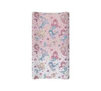 Tutolipy Stretchy Diaper Changing Table Cover for Baby Girls, Snug and Soft Change Table Pad Covers Fit 16 * 32 Inches, Cartoon Mermaids