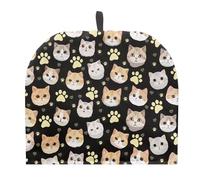 Tutolipy Tea Pot Cosy Insulating Large Tea Pot Cosies for Teapots Kitchen Accessory Home Table Decorative Breakfast Warmer Teapot Cozies Dust Proof Teapot Warmer, Kawaii Kitties