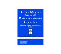 Tutor Master Helps You with Comprehension Practice - Multiple Choice Introductory Set Two