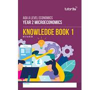tutor2u AQA A-Level Economics Knowledge Book - Year 2 Microeconomics