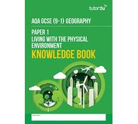 tutor2u AQA GCSE (9-1) Geography paper 1 Living with the Physical Environment knowledge book