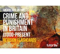 tutor2u Edexcel GCSE History Crime & Punishment in Britain C1000-Present Revision Flashcards
