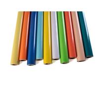 TutorCraft Poster Rolls Assorted - 760mm x 10m (pack of 10) - great for classroom and notice board decoration