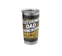 Tutoring Dad Homework Hero Mode Activated Stainless Steel Insulated Tumbler