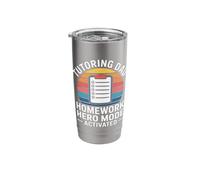 Tutoring Dad Homework Hero Mode Activated Stainless Steel Insulated Tumbler
