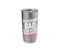 Tutoring Dad Homework Hero Mode Activated Stainless Steel Insulated Tumbler