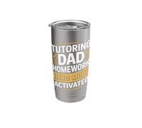 Tutoring Dad Homework Hero Mode Activated Stainless Steel Insulated Tumbler