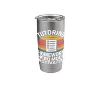 Tutoring Homework Hero Mode Activated Stainless Steel Insulated Tumbler