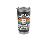 Tutoring Homework Hero Mode Activated Stainless Steel Insulated Tumbler