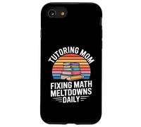 Tutoring Mom Fixing Math Meltdowns Daily Retro Case for iPhone SE (2020) / 7/8