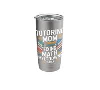 Tutoring Mom Fixing Math Meltdowns Daily Stainless Steel Insulated Tumbler