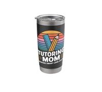 Tutoring Mom Making Smart Look Easy Quote Stainless Steel Insulated Tumbler