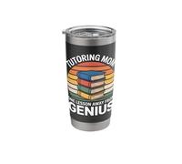 Tutoring Mom One Lesson Away from Genius Stainless Steel Insulated Tumbler