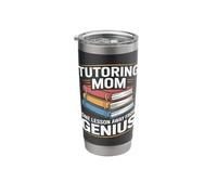 Tutoring Mom One Lesson Away from Genius Stainless Steel Insulated Tumbler