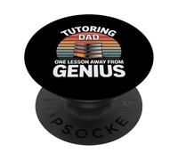 Tutoringad One Lesson Away From Genius Tutor Learning PopSockets Adhesive PopGrip