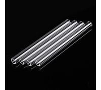 TuToy 4Pcs 100Mm Od 7Mm 1.5Mm Thick Wall Borosilicate Glass Blowing Tube Laboratory