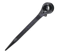 Tutoy 5 Sizes Spanner Scaffold Podger Ratchet Site Ratcheting Socket Wrench Tools - 10-13Mm