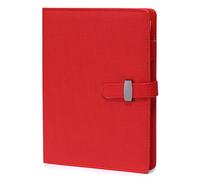 Tutoy A5 Personal Pocket Organiser Planner PU Leather Cover Filofax Diary Notebook -Red