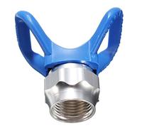 Tutoy Blue X Tip Guard Airless Paint Spray Gun Tip Guard for Titan Wagner Sprayer Tool