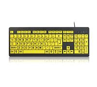 Tutoy Large-Character Keyboard Special Group Special Keyboard Yellow Usb Wired Keyboard Kids Keyboard For The Elderly