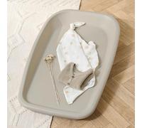 Tutti Bambini Baby Changing Mat - Premium PU Foam Nappy Changing Mat, Cushioned & Wipeable Changing Table Topper, Birth to 9 Months, 86 x 52 x 11.5 cm (Mushroom)