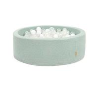 Tutti Bambini Bola Baby Ball Pit - Bouclé Ball Pit for Baby with 200 Ball Pit Balls, Foam Ball Pit with Removable & Machine-Washable Cover, Baby Soft Play Ball Pool (90 × 30 × 5 cm)