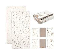 Tutti Bambini Cocoon Cot Bed Bundle, 2Pk Sheets, Coverlet, Cot Wraps