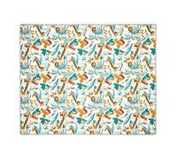 Tutti Bambini Cot/Cot Bed Coverlet | 120x100cm, Thermometer Included, Bamboo Cotton TOG | Run Wild