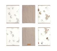 Tutti Bambini Cot Wraps 6-Pack | Super Soft Bamboo Cotton, Protective Padding with Fastening, 45x23.5cm Universal Fit | Cocoon