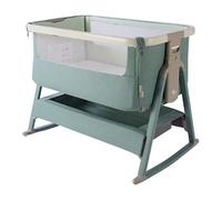 Tutti Bambini Cozee Air 2 Bedside Crib Whitewash/Kelp