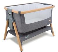 Tutti Bambini CoZee Bedside Crib - Oak and Charcoal, One Colour One Colour