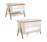 Tutti Bambini Cozee Complete Bedside Crib Package XL Scandinavian Walnut/Ecru