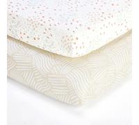 Tutti Bambini Cozee Crib 2pk Good Life Fitted Sheets