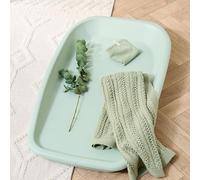 Tutti Bambini Cushi Baby Changing Mat, Wipeable Premium Foam - Leaf