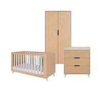 Tutti Bambini Fika 3 Piece Room Set Light Oak/White Sand
